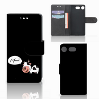 Sony Xperia XZ1 Compact Leuk Hoesje Cow - thumbnail