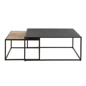 Hoyz Collection - Salontafel Slate Mix - Leisteen - Set van 2