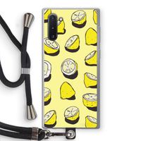 When Life Gives You Lemons...: Samsung Galaxy Note 10 Transparant Hoesje met koord