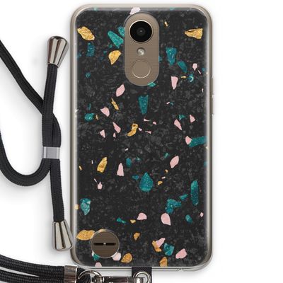 Terrazzo N°10: LG K10 (2017) Transparant Hoesje met koord