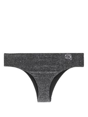 Karl Lagerfeld bas de bikini Ikon 2.0 - Gris