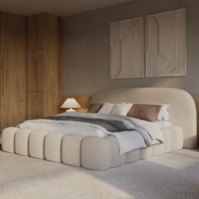 Boxspring Met Opbergruimte Signature - Beige - Dekbed-Discounter.nl