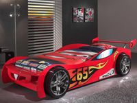 Bed SPEED TURBO 90x200 cm rood - thumbnail