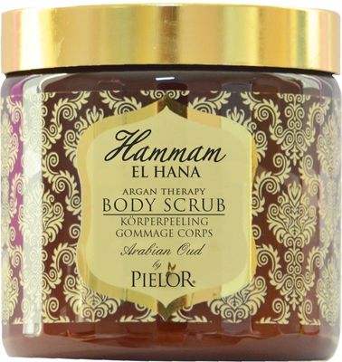 Hammam El Hana Argan therapy Arabian oud body scrub (500 ml)