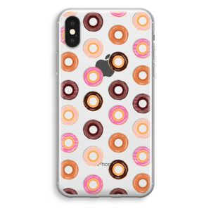 Donuts: iPhone XS Transparant Hoesje