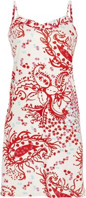Rood roze paisley nachthemd Rood roze paisley nachthemd