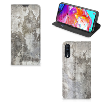 Samsung Galaxy A70 | Standcase | Beton Print