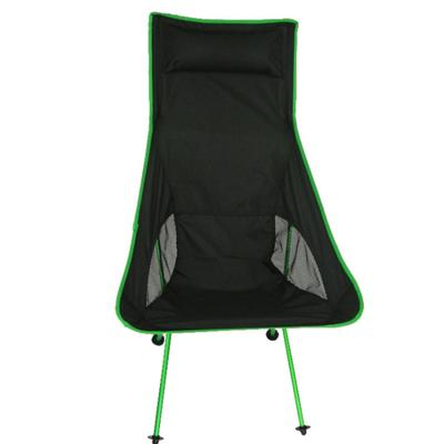Outdoor draagbare vouwen Camping stoel licht vissen strandstoel luchtvaart aluminiumlegering rugleuning fauteuil