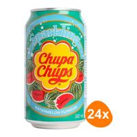 Chupa Chups - Sparkling Watermelon Frisdrank - 24x 345ml