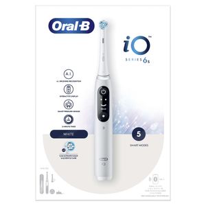 Oral-B iO 6 Volwassene Vibrerende tandenborstel Wit