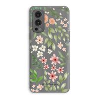 Botanical sweet flower heaven: OnePlus Nord 2 5G Transparant Hoesje