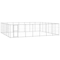Hondenkennel 50,82 m² gegalvaniseerd staal