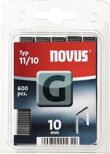 Novus Vlakdraad nieten G 11/10mm | 600 stuks - 042-0386 - 042-0386