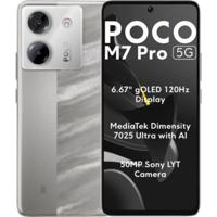 Smartphone Xiaomi POCO M7P 5G 12-512 SV Octa Core 12 GB RAM 512 GB Zilverkleurig