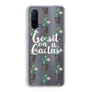 Cactus quote: OnePlus Nord CE 5G Transparant Hoesje