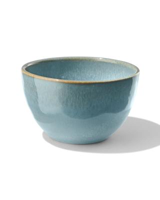 HEMA Schaal Ø10cm Porto Reactief Glazuur Blauw (blauw)