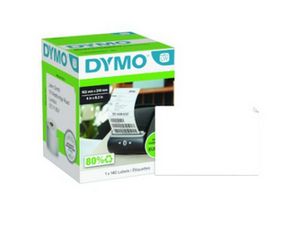 DYMO Rol met etiketten 102 x 210 mm Wit 140 stuk(s) Permanent hechtend 2166659 Verzendetiketten