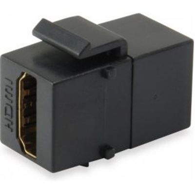 Equip 769402 kabeladapter/verloopstukje Zwart