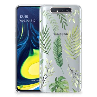 Samsung Galaxy A80 | TPU Case | Leaves