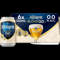 Affligem Blond 0.0 Bier Blik 6 x 330ml bij Jumbo