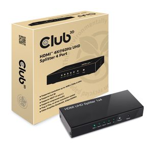 Club 3D HDMI 2.0 UHD Splitter 4 ports adapter CSV-1380