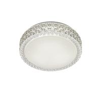 Trio Kristal plafonnièrePegasus met sterren effect wit - R62421100