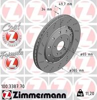 Remschijf FORMULA Z REMSCHIJF 100338770