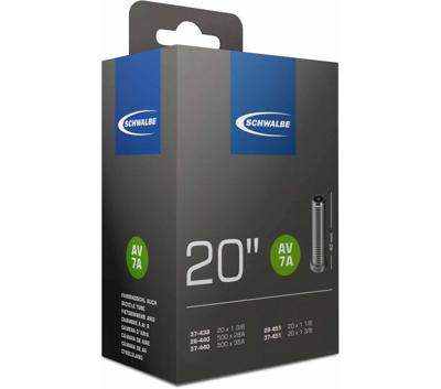 Schwalbe binnenband av7a 20 inch 20x1 3/8 28/37-438-451 av 40 mm