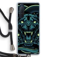 Cougar and Vipers: Sony Xperia 5 II Transparant Hoesje met koord