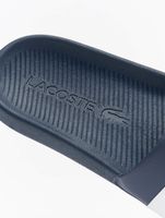 Lacoste / Slipper/Sandaal Croco Slide 0721 1 CMA in blauw - thumbnail