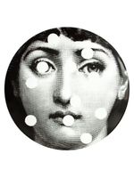 Fornasetti assiette imprimée Fornasetti - Noir - thumbnail