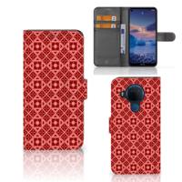 Nokia 5.4 | Telefoon Hoesje | Batik Rood