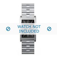 Hugo Boss horlogeband HB1512164 / HB1512033 / HB-22-1-14-2008 Staal Zilver