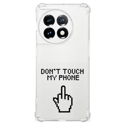 OnePlus 11 Anti Shock Case Finger Don't Touch My Phone OnePlus 11 Anti Shock Case Finger Don't Touch My Phone