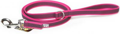 Antislip Hondenriem - 20mm x 1,8m - Met handvat & O-ring - Roze