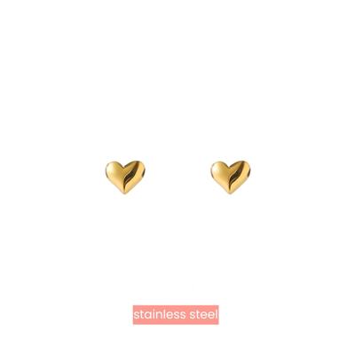 Day&Eve Oorbellen Small Heart Stud | Goud