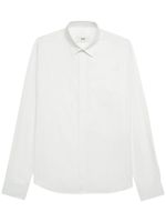 AMI Paris chemise en coton à manches longues - Blanc - thumbnail