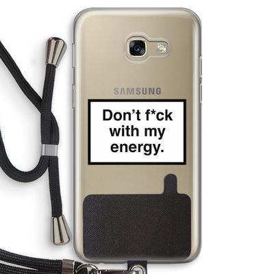 My energy: Samsung Galaxy A5 (2017) Transparant Hoesje met koord
