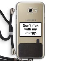 My energy: Samsung Galaxy A5 (2017) Transparant Hoesje met koord