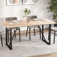 Tafelbladen 3 st rechthoekig 80x53x2,5 cm massief grenenhout