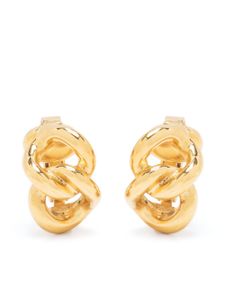 Christian Dior Pre-Owned boucles d'oreilles à motif de chaîne pre-owned (années 1990)