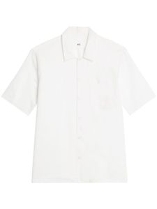 AMI Paris chemise à manches courtes - Blanc