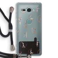 Dancing #3: Sony Xperia XZ2 Compact Transparant Hoesje met koord