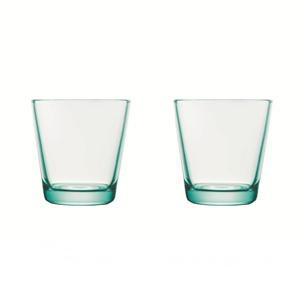IITTALA - Kartio - Glas 0,21l watergroen set/2