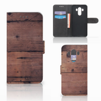 Huawei Mate 10 Pro Book Style Case Old Wood - thumbnail