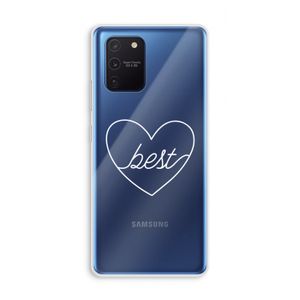Best heart pastel: Samsung Galaxy Note 10 Lite Transparant Hoesje