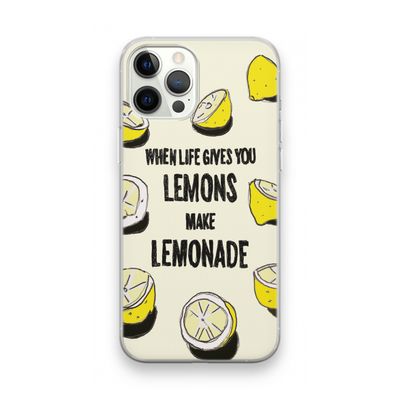 Lemonade: iPhone 12 Pro Max Transparant Hoesje