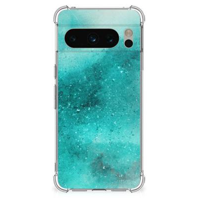 Back Cover Google Pixel 8 Pro Painting Blue Back Cover Google Pixel 8 Pro Painting Blue