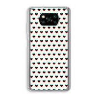 Hartjes: Xiaomi Poco X3 Pro Transparant Hoesje