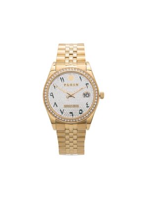 Philipp Plein montre Date Superlative 38 mm - Argent